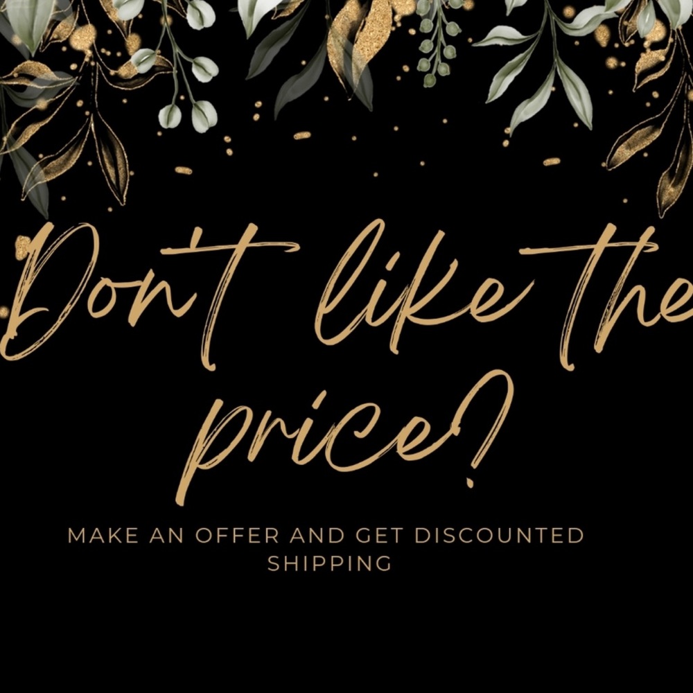 Accepting reasonable offers!🤍